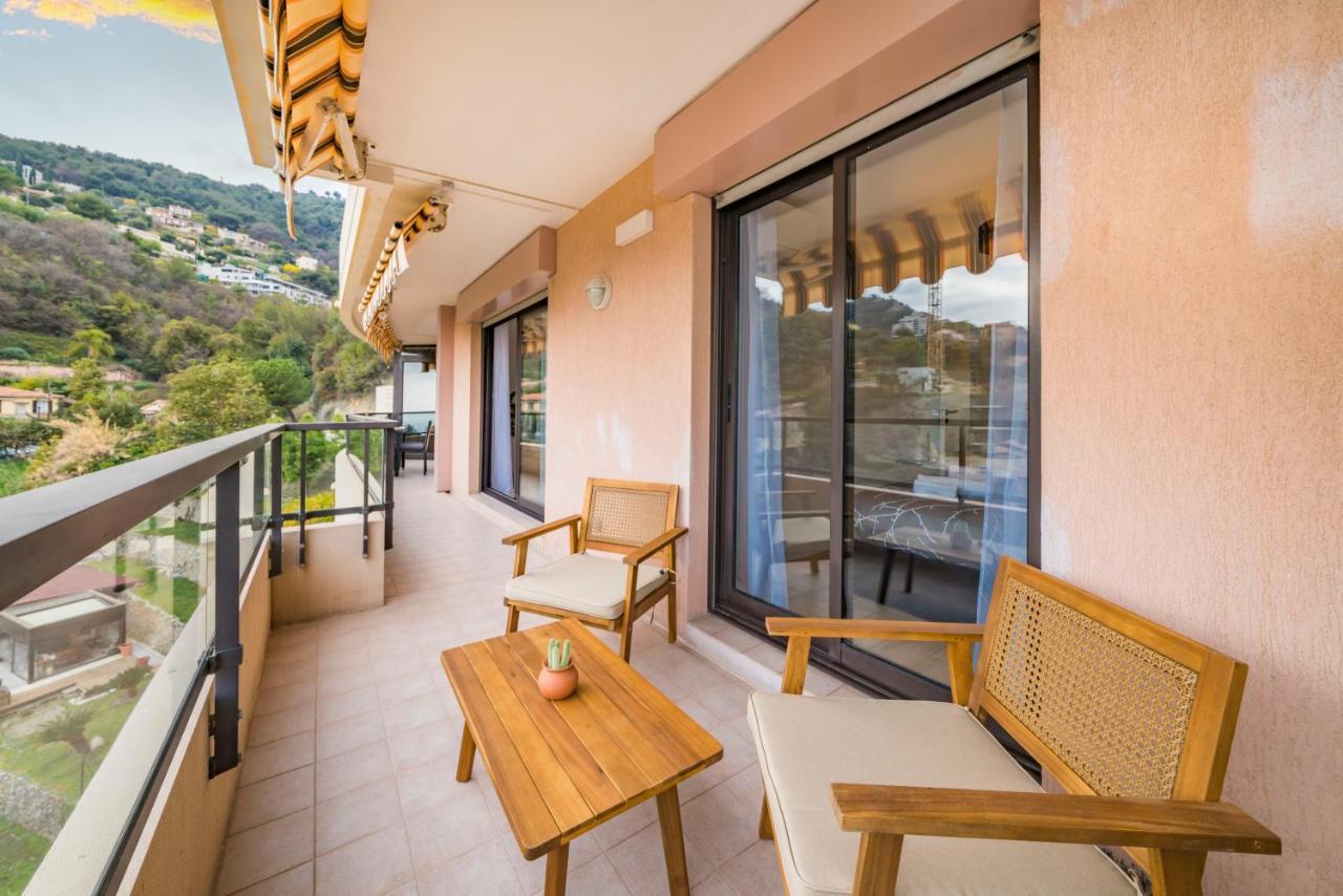 5Mn Monaco - Vue Mer - Parking - Piscine - Bb Beausoleil Exteriör bild